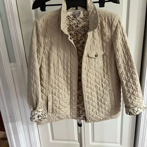 JJill Quilted Jacket M